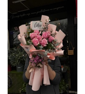My Pink Wishes Pembe  Güller